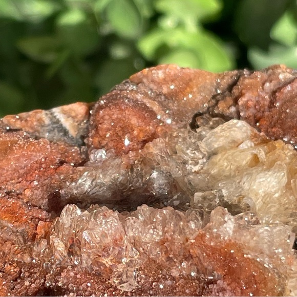 Druzy Chalcedony Crystal Heart - Picture 9 of 14